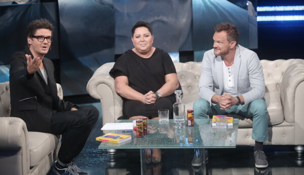 Dorota Wellman i Cezary Pazura